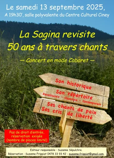 50 ans - La Sagina